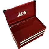Ace 11 in. Mini Tool Box Red