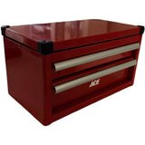 Ace 11 in. Mini Tool Box Red