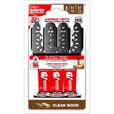 Diablo Demo Demon 1-3/4 in. L X 1-1/4 in. W Carbide Oscillating Blade 3 pk
