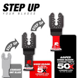 Diablo Demo Demon 1-3/4 in. L X 1-1/4 in. W Carbide Oscillating Blade 3 pk