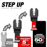 Diablo Demo Demon 2-1/8 in. L X 1-1/4 in. W Carbide Oscillating Blade 3 pk