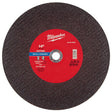 Milwaukee 14 in. D X 1 in. X 7/64 in. thick Metal Cut-Off Wheel 1 pc