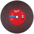 Milwaukee 14 in. D X 20 mm X 1/8 in. thick Cut-Off Wheel 1 pc