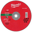 Milwaukee 7 in. D X 5/8 in. X 1/8 in. thick Masonry Cut-Off Wheel 1 pc