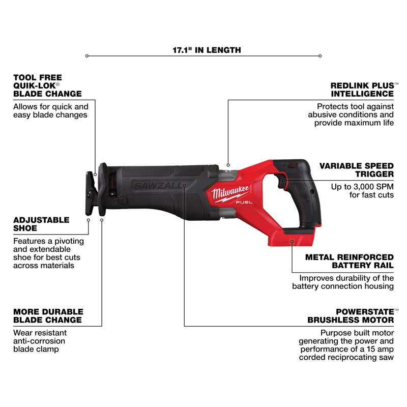 M18 FUEL Brushless 7 Tool Combo Kit with M18 Sander