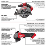 M18 FUEL Brushless 7 Tool Combo Kit with M18 Sander