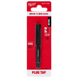 Milwaukee High Carbon Steel Metric Straight Plug Tap M14-1.5 mm 1 pc