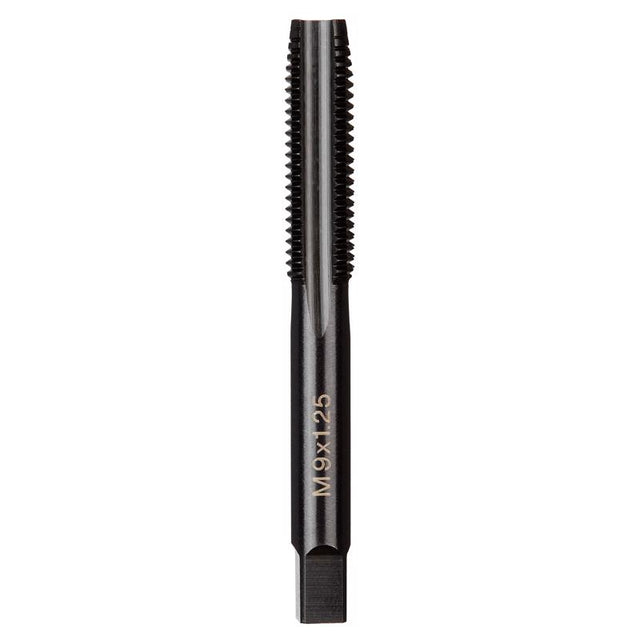 Milwaukee High Carbon Steel Metric Straight Plug Tap M9-1.25 mm 1 pc