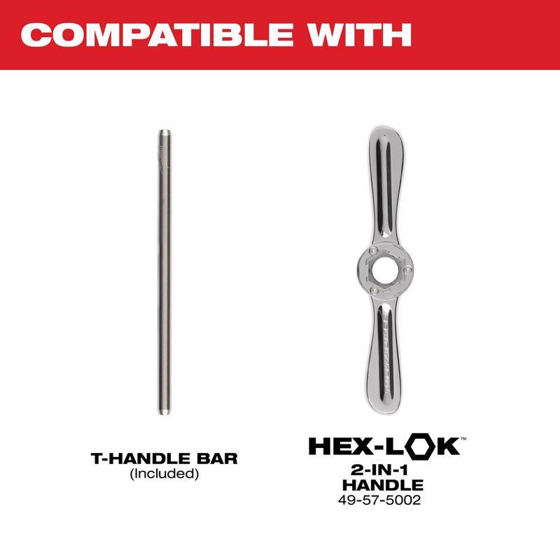 Milwaukee T-Handle T-Handle Tap Wrench 1/4  1/2 in. 1 pc