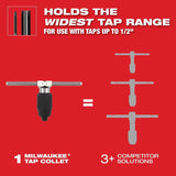 Milwaukee T-Handle T-Handle Tap Wrench 1/4  1/2 in. 1 pc
