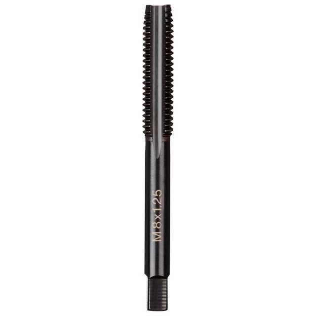 Milwaukee High Carbon Steel Metric Straight Plug Tap M8-1.25 mm 1 pc