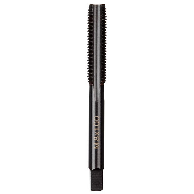 Milwaukee High Carbon Steel Metric Straight Plug Tap M8-1.0 mm 1 pc
