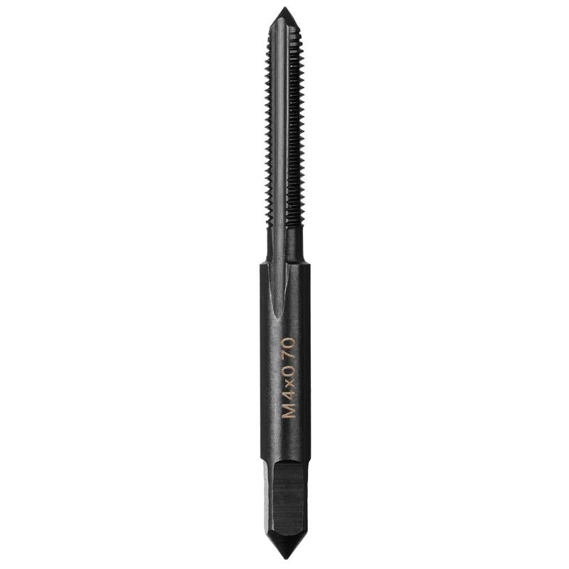 Milwaukee High Carbon Steel Metric Straight Plug Tap M4-0.7 mm 1 pc