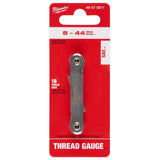 Milwaukee High Speed Steel SAE Thread Gauge 1 pc