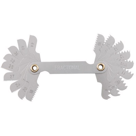 Milwaukee High Speed Steel SAE Thread Gauge 1 pc