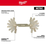 Milwaukee Metric Thread Pitch Gauge 1 pc