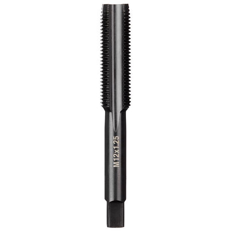 Milwaukee High Carbon Steel Metric Straight Plug Tap M12-1.25 mm 1 pc