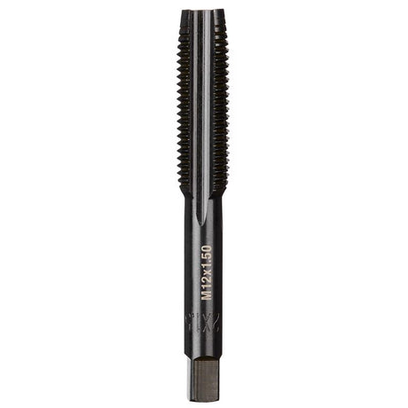 Milwaukee High Carbon Steel Metric Straight Plug Tap M12-1.5 mm 1 pc