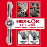 Milwaukee Tap and Die Handle w/Collet 1/4-1/2 in. 1 pc