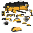 DEWALT 20V MAX* 10-Tool Combo Kit with DEWALT 20V MAX*  Battery Pack 3.0Ah