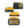 DEWALT 20V MAX* 4 Ah and 6 Ah Battery & Charger Kit with FLEXVOLT 20V/60V MAX* Battery, 6.0-Ah