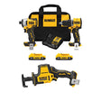 DEWALT ATOMIC 20V MAX* 2-Tool Combo Kit with ATOMIC 20V MAX* Cordless One-Handed Reciprocating Saw