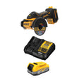 DEWALT 20V MAX* XR  3 in. Cut-Off Tool  with DEWALT 20V MAX* XR POWERSTACK Compact Battery Kit