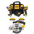 DEWALT ATOMIC 20V MAX* Brushless Compact 2-Tool Combo Kit with 6-1/2-Inch 20V MAX* Circular Saw