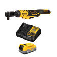DEWALT ATOMIC 20V MAX* Brushless 1/2 in. Ratchet  with 20V MAX* XR POWERSTACK Battery Kit