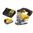 DEWALT 20V MAX* Cordless Jig Saw  with DEWALT 20V MAX* XR POWERSTACK Compact Battery Kit