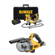 DEWALT 20V MAX* Cordless Grease Gun Kit with DEWALT 20V Cordless Dry Hand Vacuum