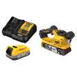 DEWALT 20V MAX XR Brushless Cordless 3x21 Belt Sander  with20V MAX POWERSTACK Battery Kit