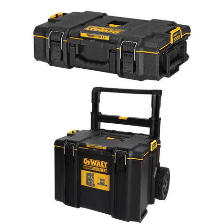 DEWALT TOUGHSYSTEM 2.0 Toolbox with DEWALT TOUGHSYSTEM 2.0 ROLLING TOOLBOX