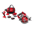 M18 Compact Brushless 2-Tool Combo Kit w M18 FUEL 7-1/4 in Circ Saw