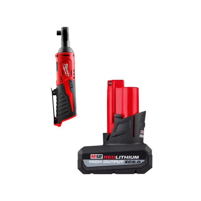 M12 3/8 in Ratchet with 5Ah Battery Pack