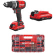 CRAFTSMAN V20  BRUSHLESS RP Drill/Driver Kit with 140 Pc Bit Set with V20 2.0 Ah  Battery