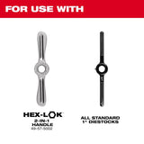 Milwaukee High Carbon Steel Metric Hexagon Die M5-0.9 mm 1 pc