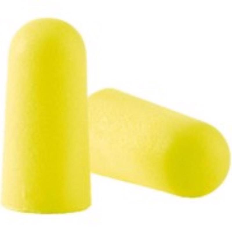 3M 32 dB Foam Earplugs Yellow 100 pair