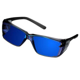 3M Anti-Fog Mirrored Safety Glasses Blue Lens