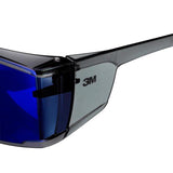 3M Anti-Fog Mirrored Safety Glasses Blue Lens