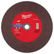 Milwaukee 12 in. D X 1 in. X 1/8 in. thick Metal Cut-Off Wheel 1 pc