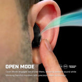 Axil 19 dB Earplugs Charcoal