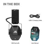 Axil 22 dB Hearing Protector Earmuff Black