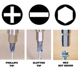 GreatNeck 6-in-1 Screwdriver 12 pk