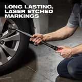 Milwaukee 1/2 in. X 1.3 in. Torque Wrench 23.83 in. L