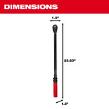 Milwaukee 1/2 in. X 1.3 in. Torque Wrench 23.83 in. L