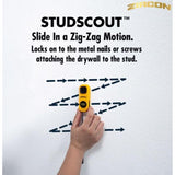 Zircon 3.37 in. L X 1.3 in. W Magnetic Stud Finder 1/4 in. 1 pc