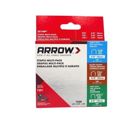 Arrow Multi-Tacker Heavy Duty 3/8 in. W Staples 1 pk