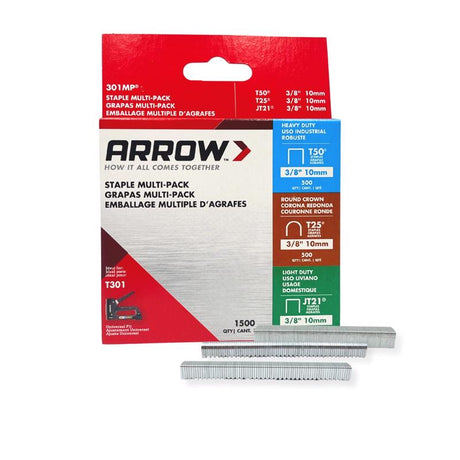 Arrow Multi-Tacker Heavy Duty 3/8 in. W Staples 1 pk