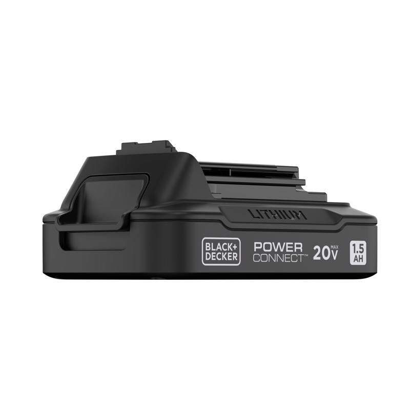 Black+Decker 20V MAX Power Connect LBD1520S 1.5 Ah Lithium-Ion Battery 1 pc